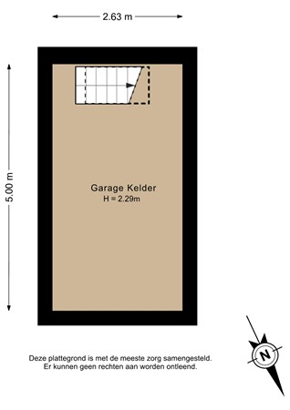 Floorplan - Vrijenburglaan 76, 2994 GN Barendrecht